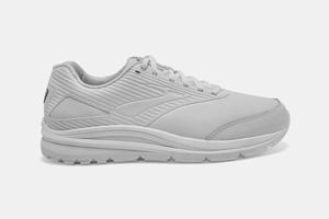 Brooks Addiction Walker 2 Men's Walking Shoes White | 257ZUAFGO