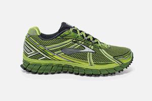 Brooks Adrenaline ASR 12 Men's Running Shoes Green / Black | 279YUHEQO