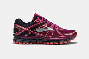 Brooks Adrenaline ASR 14 Women's Running Shoes Burgundy / Black | 629FXODPZ