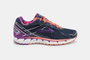 Brooks Adrenaline GTS 15 Women's Running Shoes Black / Purple | 174BMIVRN