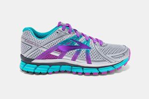 Brooks Adrenaline GTS 17 Women's Running Shoes Grey / Purple | 683SZLGVI