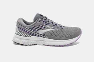 Brooks Adrenaline GTS 19 Women's Running Shoes Grey / Lavender / Navy | 190LAGVCK