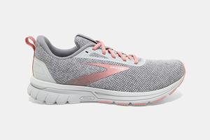 Brooks Anthem 3 Women's Running Shoes White / Coral | 743RFZJCB