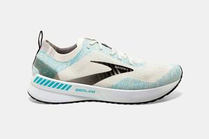 Brooks Bedlam 3 Men's Running Shoes White / Blue | 704NDKQGZ