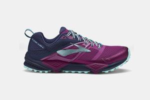 Brooks Cascadia 12 Women's Running Shoes Purple / Navy | 207UWGPOF