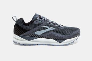 Brooks Cascadia 14 Women's Running Shoes Deep Grey | 670QGUIBR
