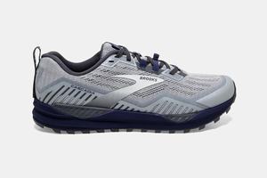 Brooks Cascadia 15 Men's Running Shoes Grey / Silver / Black | 236GFZUBE