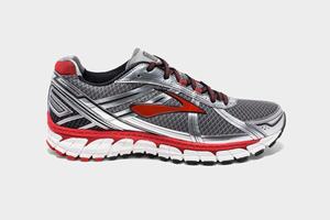 Brooks Defyance 9 Men's Running Shoes Grey / Red / White | 173XZIUKJ