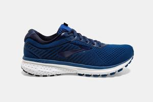 Brooks Ghost 12 Men's Walking Shoes Blue / Navy / Black | 976AJBNOS