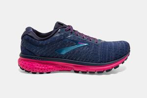 Brooks Ghost 12 Women's Running Shoes Navy | 347GESZCN