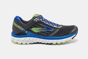 Brooks Ghost 9 Men's Running Shoes Grey / Blue | 430YAGWHZ