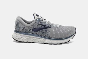 Brooks Glycerin 17 Men's Running Shoes Grey / Navy / White | 932PLWTYX