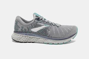 Brooks Glycerin 17 Women's Running Shoes Grey / Light Turquoise | 078SRMQKX