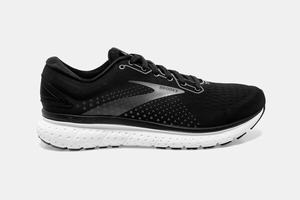 Brooks Glycerin 18 Men's Running Shoes Black / White | 502JKZSPC
