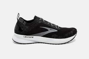 Brooks Levitate 4 Women's Running Shoes Black / White | 756XJCZOP
