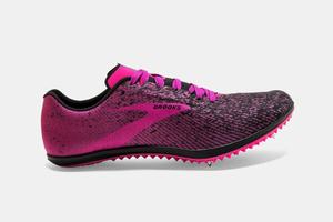 Brooks Mach 19 Women's Running Shoes Black / Pink | 518RVEOFH