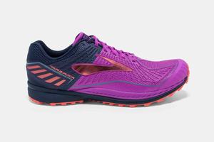 Brooks Mazama Women's Running Shoes Purple / Navy | 046WNGVUS