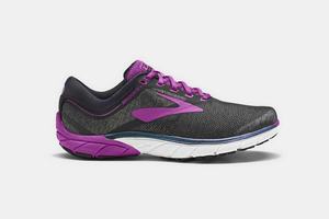 Brooks PureCadence 7 Women's Running Shoes Grey / Purple | 682PVLQCN