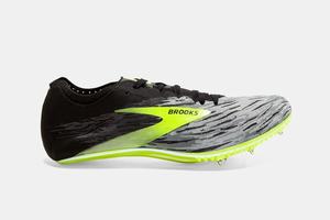 Brooks QW-K v4 Women's Racing Flats Black / Grey | 167XCLFAZ