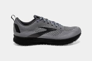 Brooks Revel 4 Men's Running Shoes Grey / Black | 451ZWDLJU