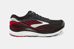 Brooks Transcend 4 Men's Running Shoes Black / Red | 120TIKRPB